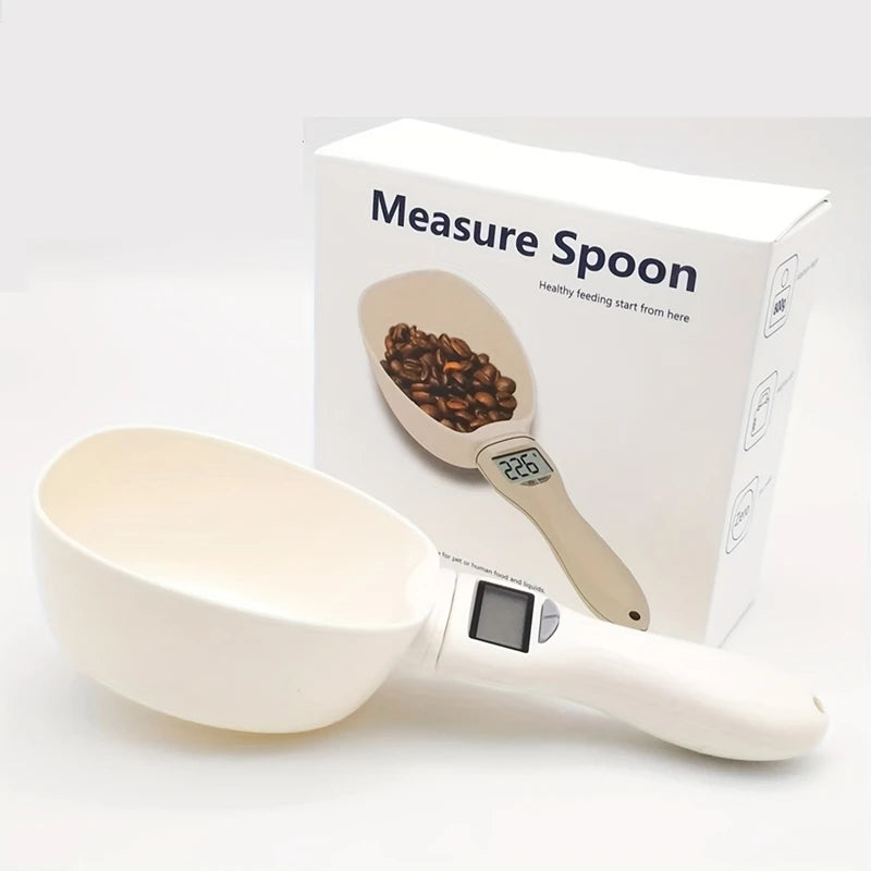 Pet Food Measuring Spoon Scale Digital LCD