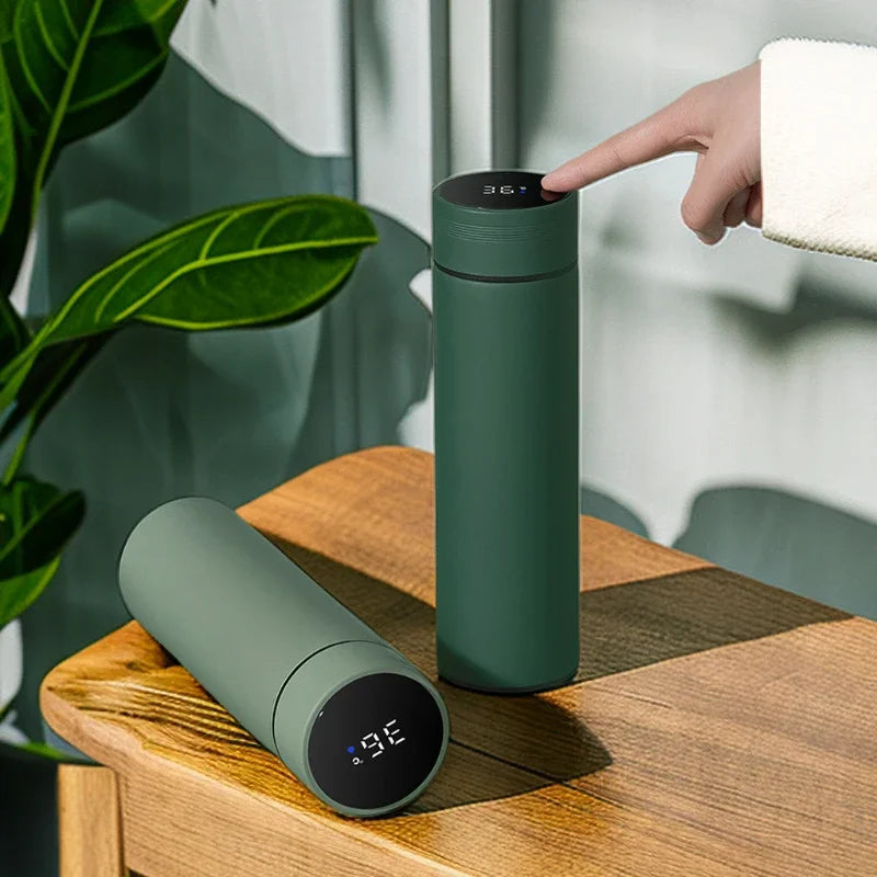500Ml Thermal Bottle Thermos Digital Stainless Steel Vacuum