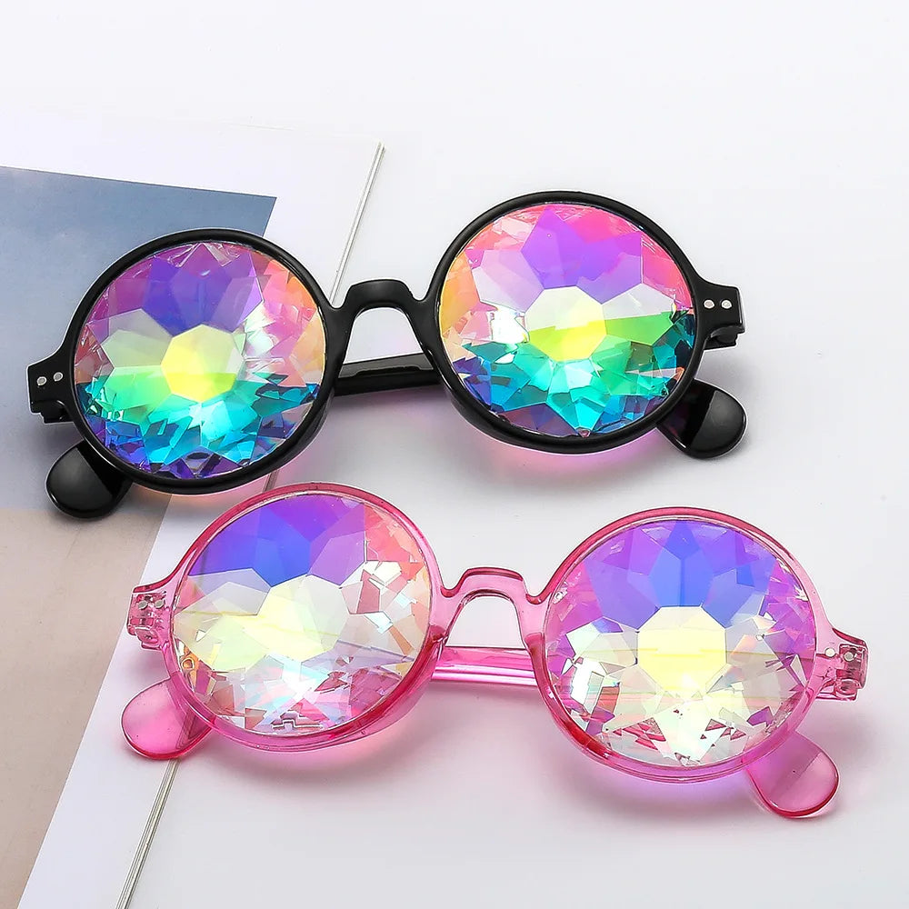 Kaleidoscope Psychedelic Unisex Glasses