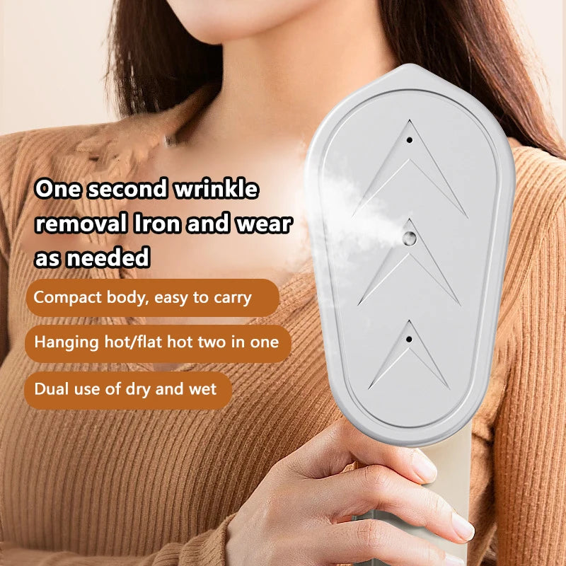 2025 Vacuum Steamer for Clothes, 1000W Portable Handheld Clothes Steamer with 50Ml Tank Delivers and 4.2Ft Cord