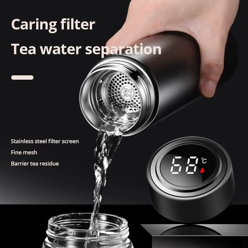 500ML Smart Stainless Steel Led Digital Temperature Display