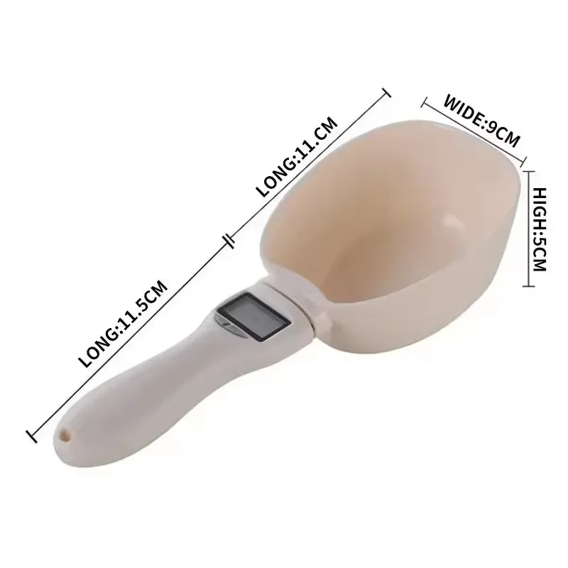 Pet Food Measuring Spoon Scale Digital LCD
