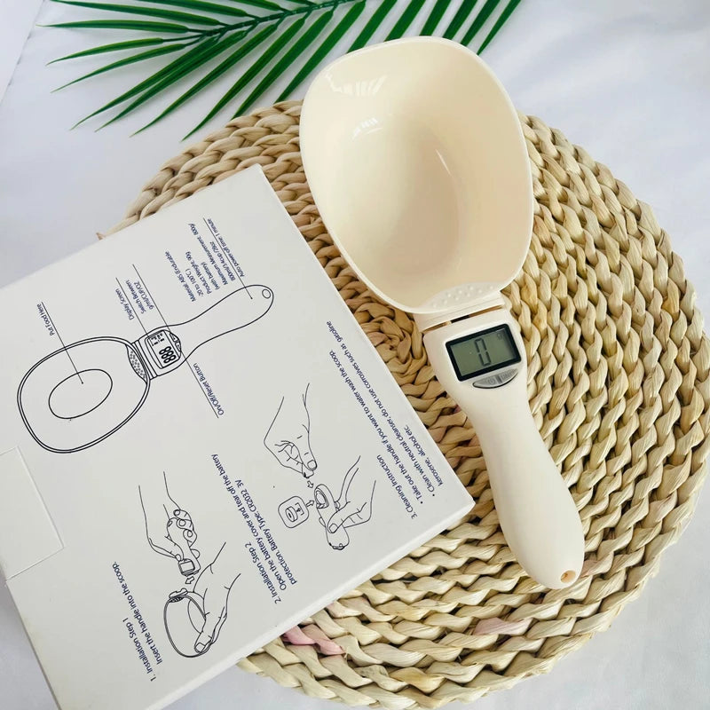 Pet Food Measuring Spoon Scale Digital LCD