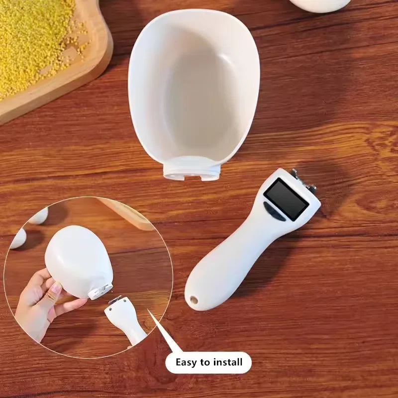 Pet Food Measuring Spoon Scale Digital LCD